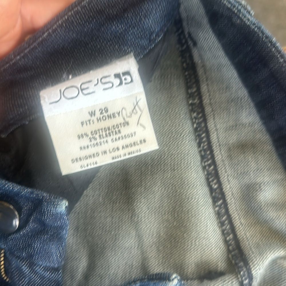 Joe's Jeans Flawless The Honey Mid Rise Bootcut Jeans Size 29 - Picture 6 of 12